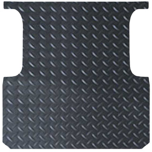 Aussie Tonneaus Checker Plate Rubber Ute Mat To Fit Toyota Hilux Dual Cab (October 2015 to Current) 