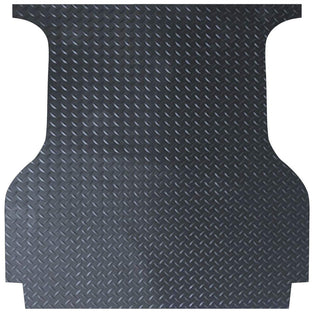 Aussie Tonneaus Checker Plate Rubber Ute Mat To Fit Ford Ranger PX Dual Cab (November 2011 to Current) 