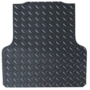 Aussie Tonneaus Checker Plate Rubber Ute Mat To Fit Holden Colorado Dual Cab (July 2012 to Current) 