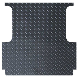 Aussie Tonneaus Checker Plate Rubber Ute Mat To Fit Nissan Navara New NP300 D23 Dual Cab (March 2021 to Current) 