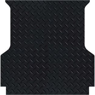 Checker Plate Rubber Ute Mat To Fit Ford Next Gen Ranger Raptor Dual Cab (July 2022 to Current) - Suits Spray On Liner Or No Liner
